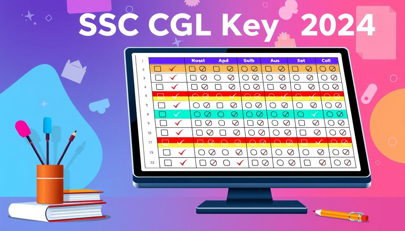 SSC CGL Answer key 2024